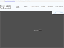 Tablet Screenshot of hotel-zehntstadl.de